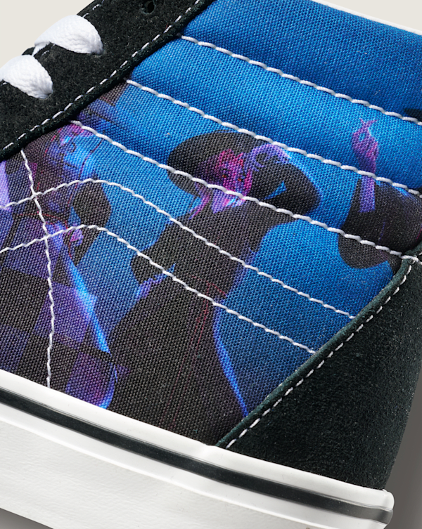 Vans - Youth Sk8-Hi KPop Demon Hunters Shoes (8-14 Years), Black, Size: 35 (obrázek 7)