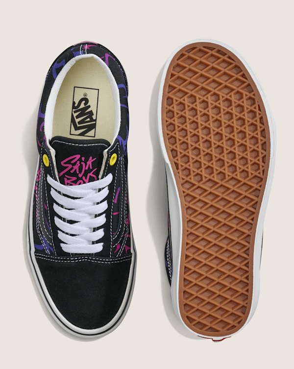 Vans - Old Skool KPop Demon Hunters Shoes, Man, Black/Pink, Size: 39 (obrázek 3)
