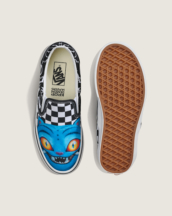 Vans - Youth Slip-On KPop Demon Hunters Shoes (8-14 Years), Black, Size: 36 (obrázek 3)
