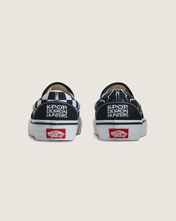 Vans - Youth Slip-On KPop Demon Hunters Shoes (8-14 Years), Black, Size: 36 (obrázek 4)