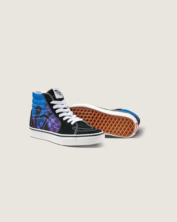 Vans - Youth Sk8-Hi KPop Demon Hunters Shoes (8-14 Years), Black, Size: 35 (obrázek 6)