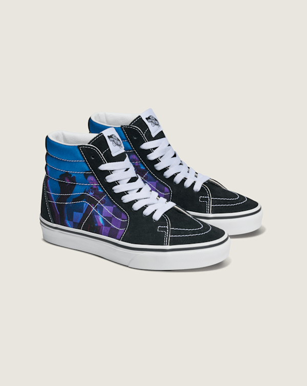 Vans – Youth Sk8-Hi KPop Demon Hunters Shoes (8-14 Years), Black, Size: 38.5
