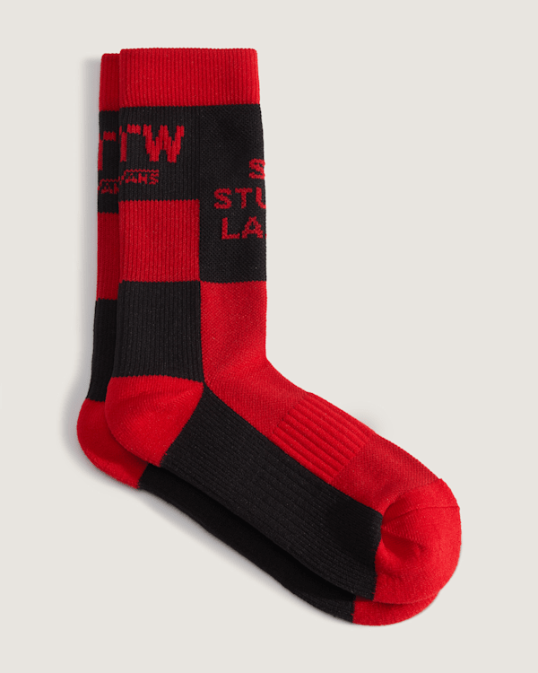 Vans - OTW by Vans X S.R. Studio LA. CA. Socks, Man, Red, Size: S (34.5-38​) (obrázek 3)