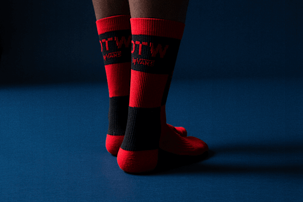 Vans - OTW by Vans X S.R. Studio LA. CA. Socks, Man, Red, Size: S (34.5-38​) (obrázek 4)