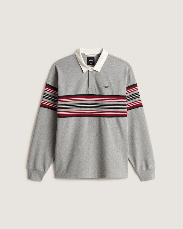 Vans - Surge Rugby Langarmshirt, Herren, Grau, Größe: XXL