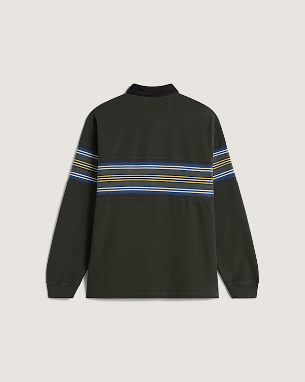 Vans – Surge Rugby Long Sleeve Shirt, Man, Green, Size: L