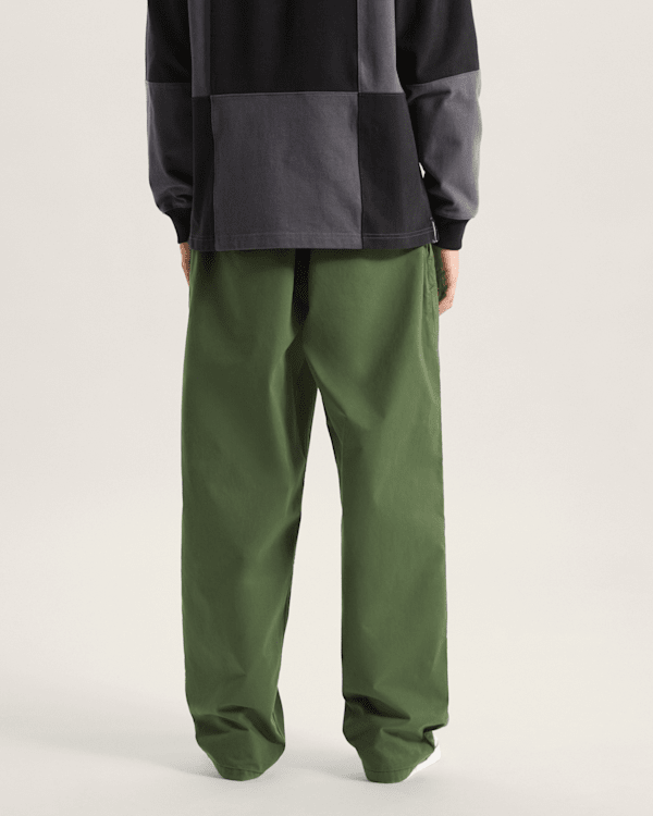 Vans - Range Baggy Tapered Trousers, Man, Green, Size: S (obrázek 4)