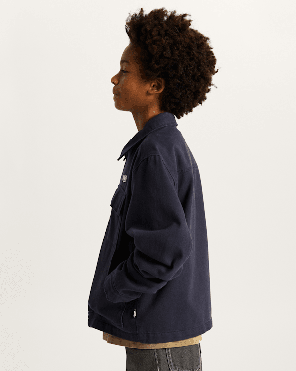 Vans - Kids Mcavoy Zip Station Jacket (8-14 years), Blue, Size: M (obrázek 5)