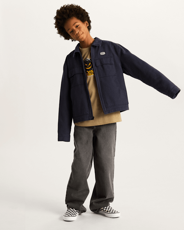 Vans - Kids Mcavoy Zip Station Jacket (8-14 years), Blue, Size: M (obrázek 6)