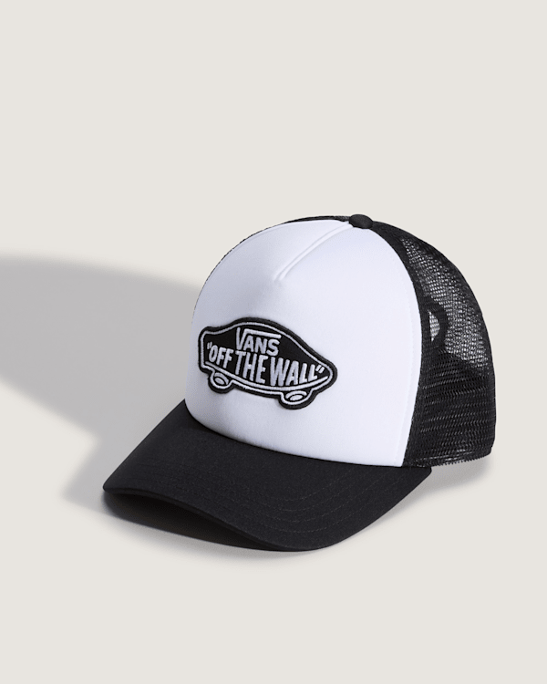 Vans - Classic Patch Curved Bill Trucker Cap, Herren, Schwarz, Größe: Einheitsgröße