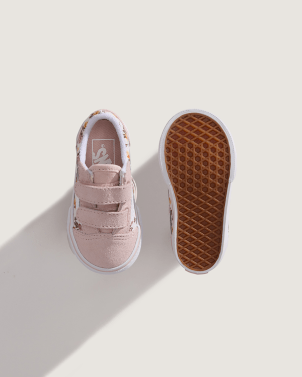 Vans - Toddler Old Skool Shoes (1-4 Shoes), Pink, Size: 20 (obrázek 3)
