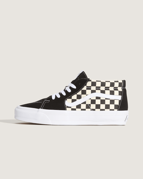 Vans Sk8-Mid Reissue 83 LX Checkerboard Black/ Off White - VN000CQQ2BO1