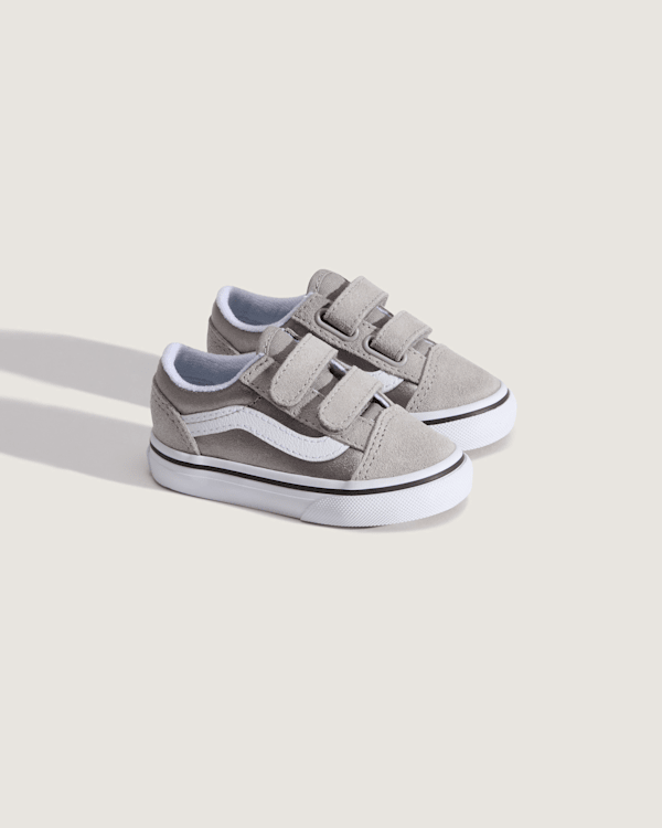 Vans – Toddler Old Skool V Shoes (1-4 Years), Grey, Size: 17