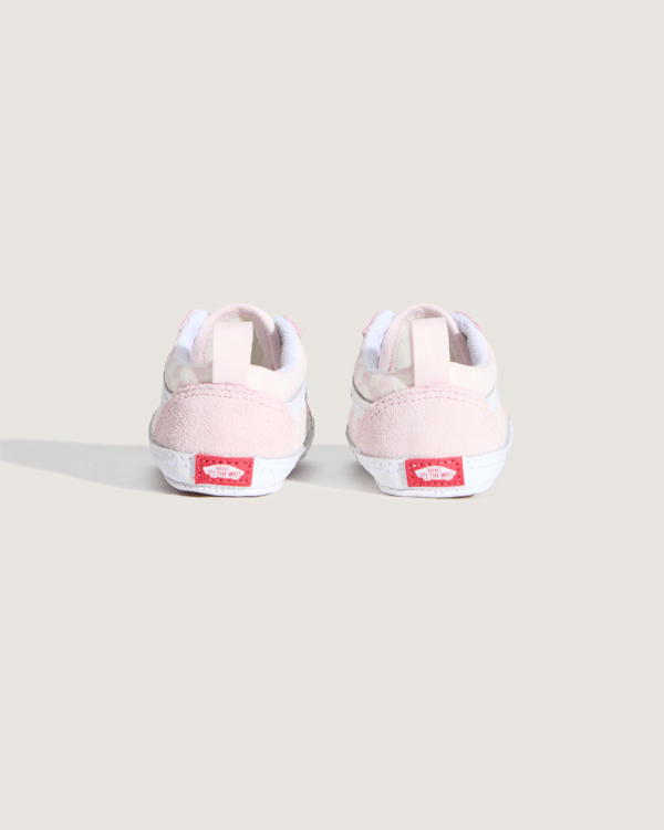 Vans - Infant Old Skool Crib Checkerboard Shoes (0-1 Years), Pink, Size: 16 (obrázek 4)