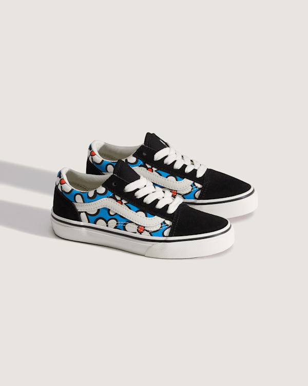 Vans – Kids Old Skool Shoes (4-8 Years), Blue, Size: 30