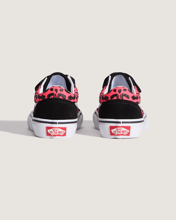Vans - Kids Old Skool V Shoes (4-8 Years), Pink, Size: 30 (obrázek 4)