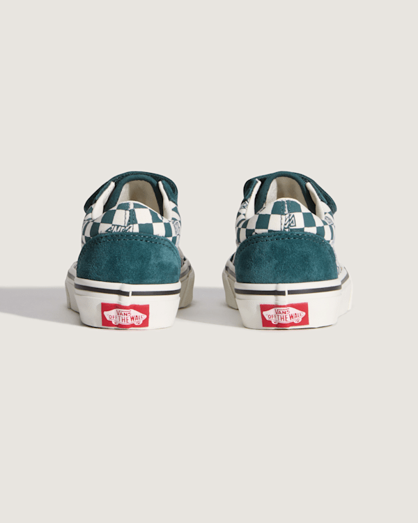 Vans - Kids Old Skool Shoes (4-8 Years), Green, Size: 33 (obrázek 4)