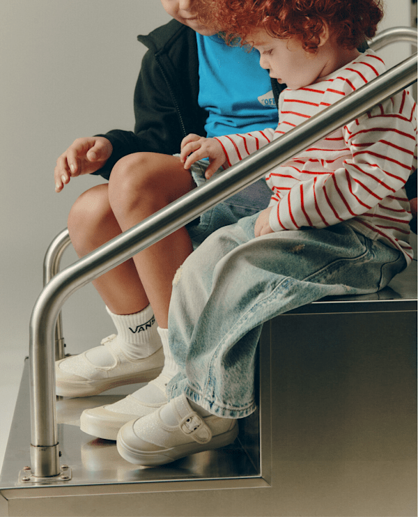 Vans – Mary Jane Shoes, White, Size: 27