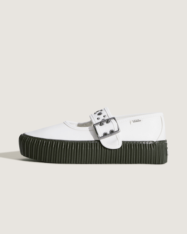Vans - Chaussures Mary Jane Creeper Platform, Homme, Blanc - VN000D07JVY