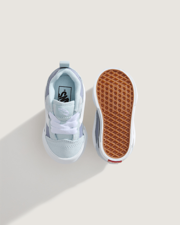 Vans - Toddler Knu Skool Shoes (1-4 Years), Blue, Size: 26 (obrázek 3)