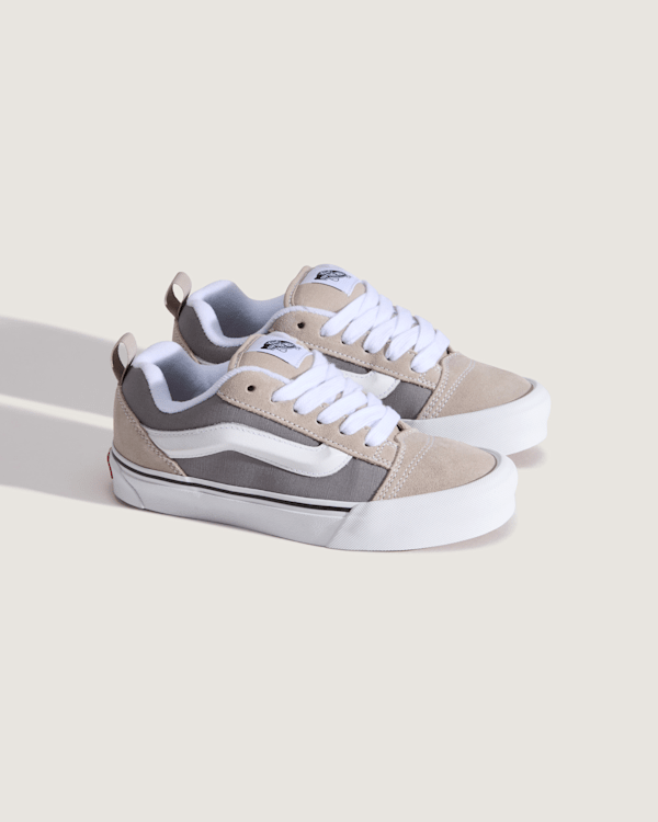 Vans – Youth Knu Skool Shoes (8-14 Years), Grey, Size: 38