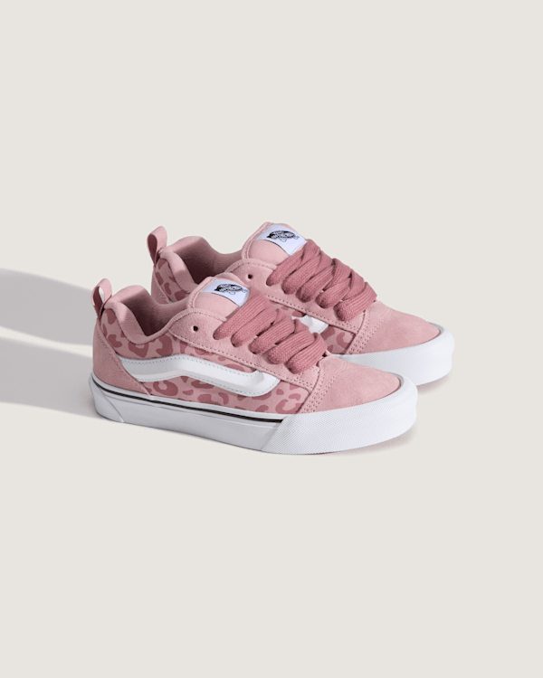 Vans – Youth Knu Skool Shoes (8-14 Years), Pink, Size: 34.5