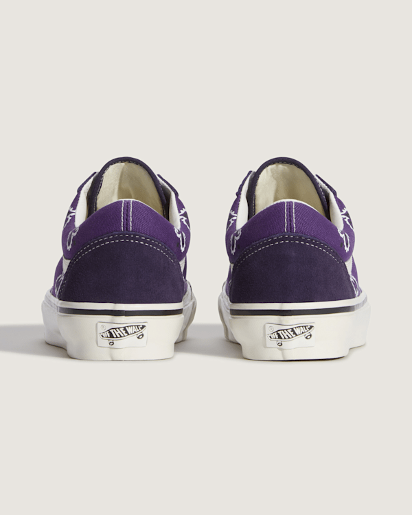 Vans - LX Old Skool BANDANA PLUM, Man, Purple, Size: 43 (obrázek 4)