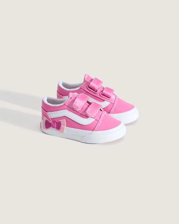 Vans – Toddler Old Skool V Shoes (1-4 Years), Pink, Size: 21.5
