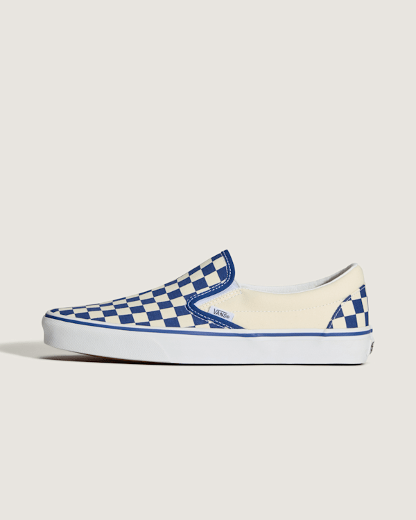 Vans - Classic Slip-On Shoes, Man, Blue - VN000EACAMQ
