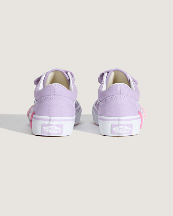 Vans - Kids Old Skool V Shoes (4-8 Years), Lilac, Size: 34 (obrázek 4)
