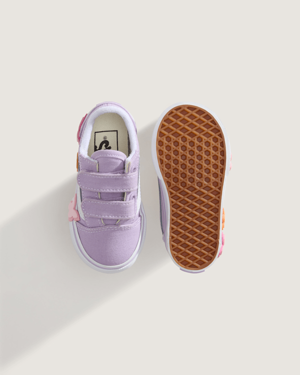 Vans - Toddler Old Skool V Shoes (1-4 Years), Lilac, Size: 24 (obrázek 3)