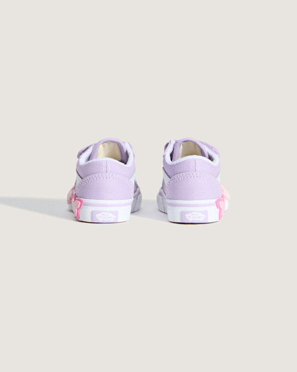 Vans - Toddler Old Skool V Shoes (1-4 Years), Lilac, Size: 24 (obrázek 4)