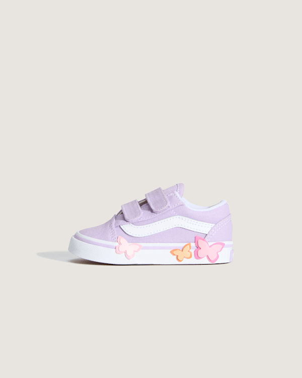 Vans - Toddler Old Skool V Shoes (1-4 Years), Lilac, Size: 25