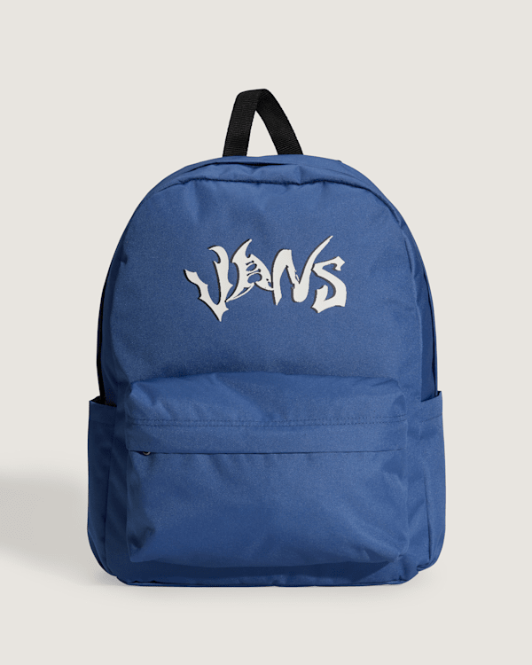 Vans - Mochila Old Skool, Hombre, Azul, Talla: Talla única