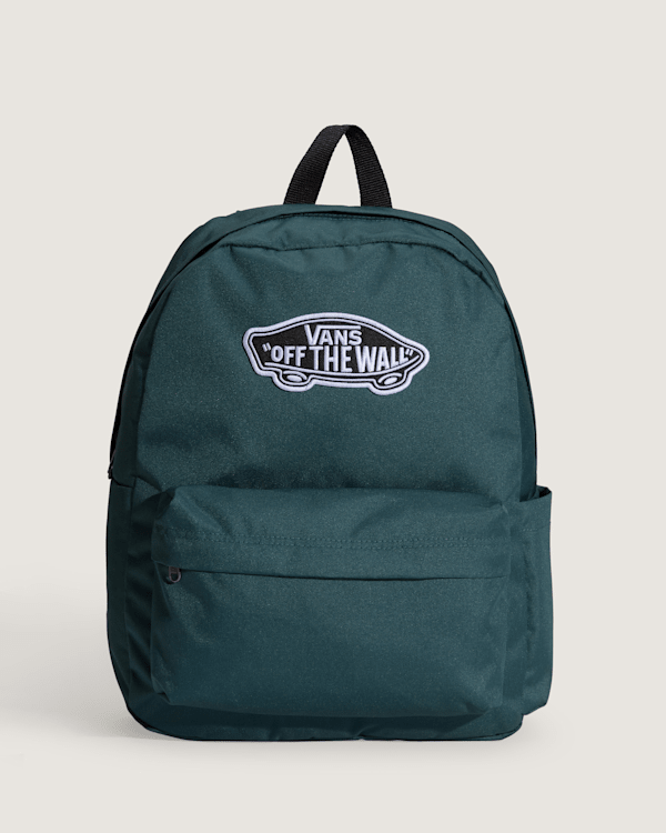 Vans - Mochila Old Skool Classic, Hombre, Verde, Talla: Talla única