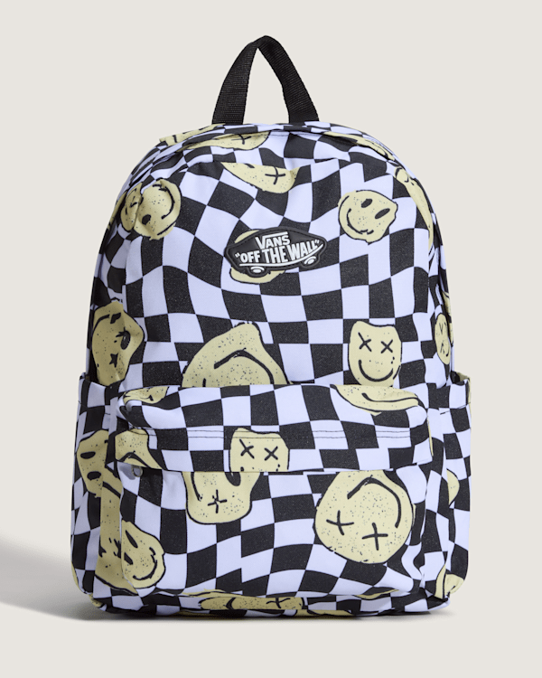 Vans - Kids Old Skool Grom Backpack, White, Size: One size