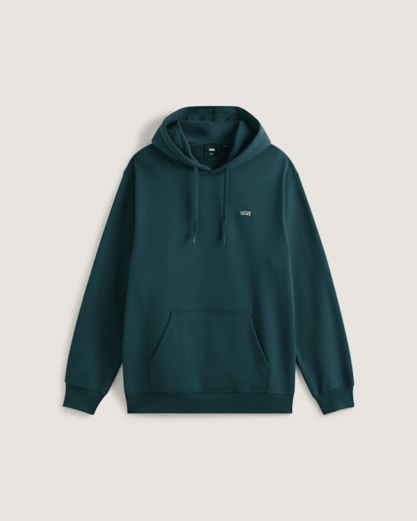 Vans - LEFT CHEST II LOOSE Pullover Hoodie, Man, Green, Size: XS