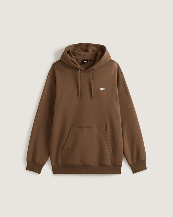 Vans - LEFT CHEST II LOOSE Pullover Hoodie, Man, Brown, Size: XXL