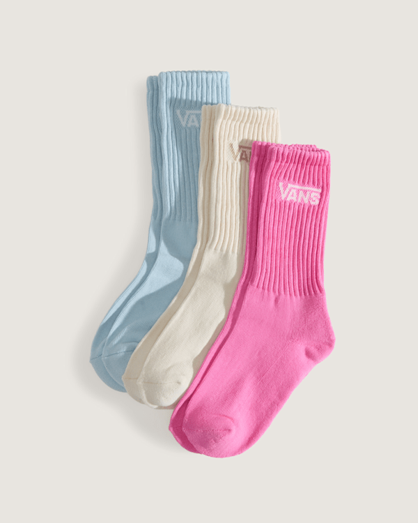 Vans - Calcetines altos Classic de niños, Rosa, Talla: XXS (27-30.5​​)
