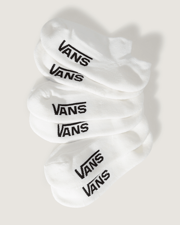 Vans - Kids Classic Kick Socks, White, Size: XXS (10-12.5​)