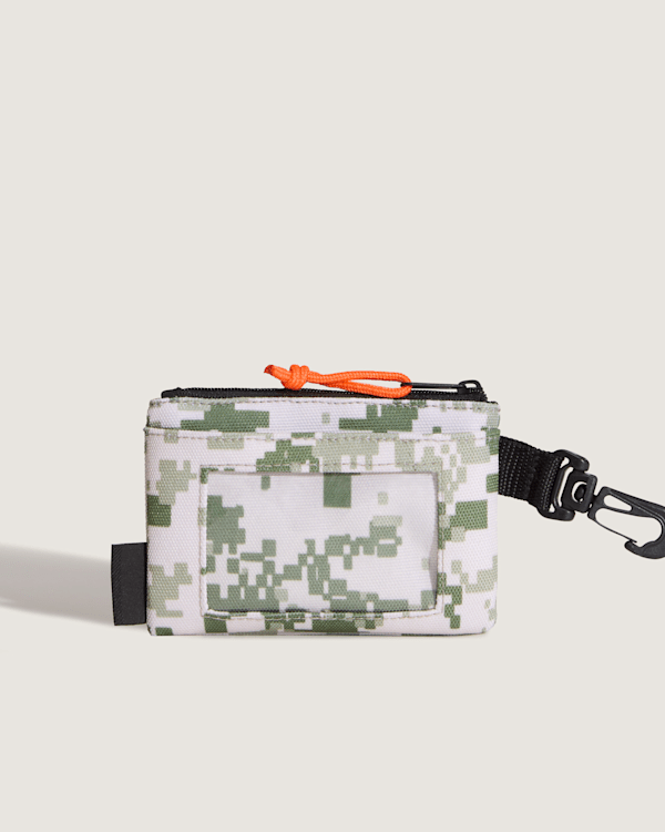 Vans – Formula Zip Wallet Neutral Olive/Marshmallow, Man, Green, Size: One size