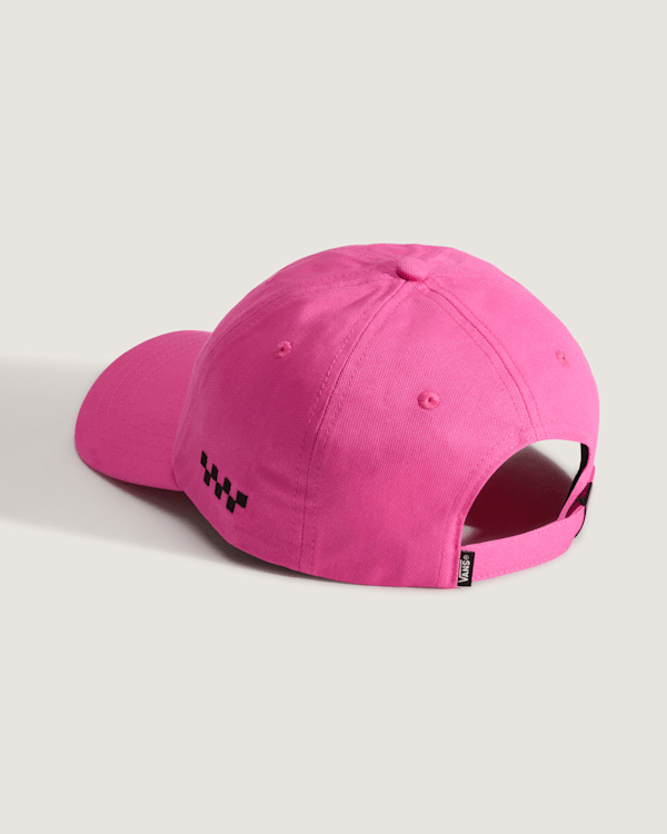 Vans – Check Side Jockey Hat, Man, Pink, Size: One size