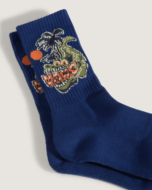 Vans - Kids Ticker Crew Socks, Blue, Size: XXS (27-30.5​​) (obrázek 3)