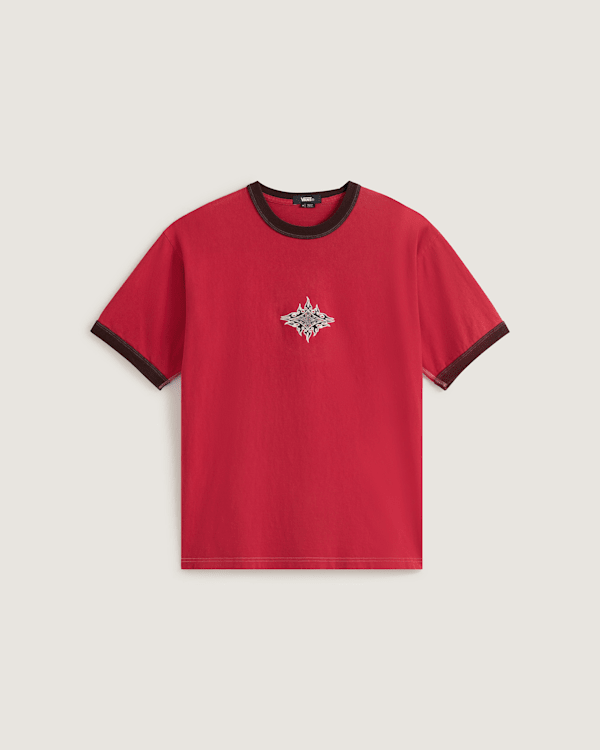 Vans - Flame Face T-Shirt, Herren, Rosa, Größe: XL