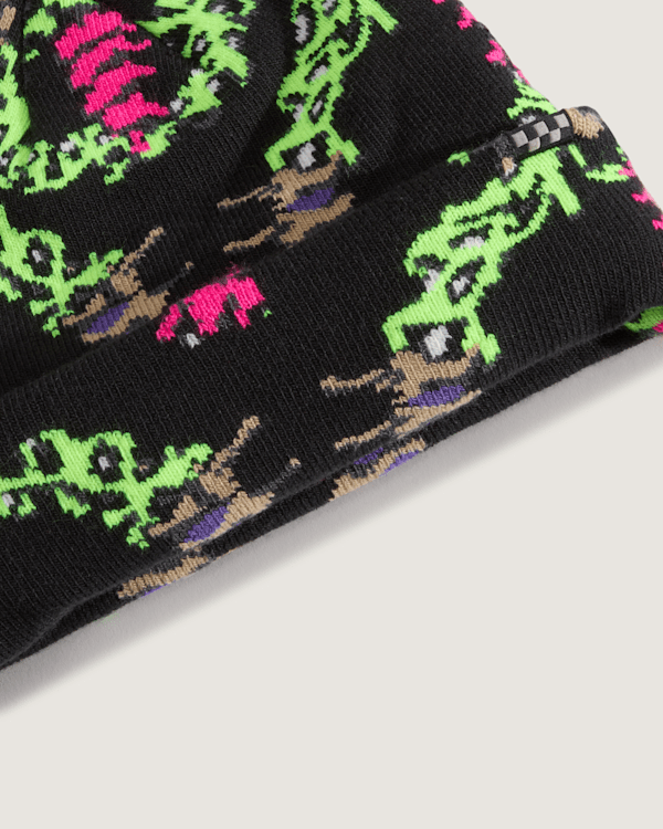 Vans - Premium Wreckpack Claw Peace Beanie, Man, Black, Size: One size (obrázek 3)