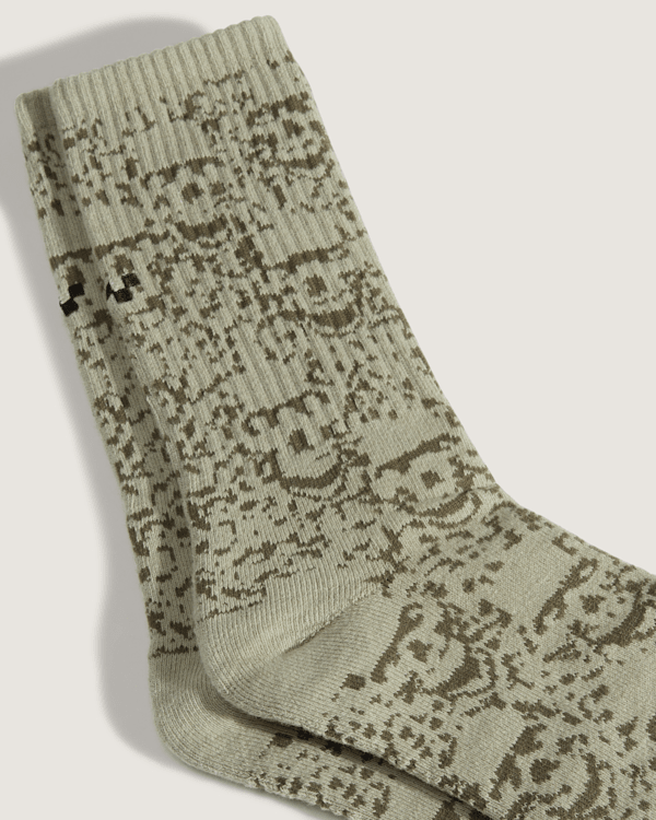 Vans - Premium Wreckpack Skull Crew Socks (1 Pair), Man, Green, Size: L (42.5-47​) (obrázek 3)