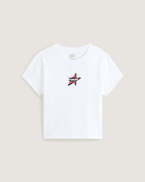 Vans - Starmarked Baby T-Shirt, Damen, Weiß, Größe: XXL