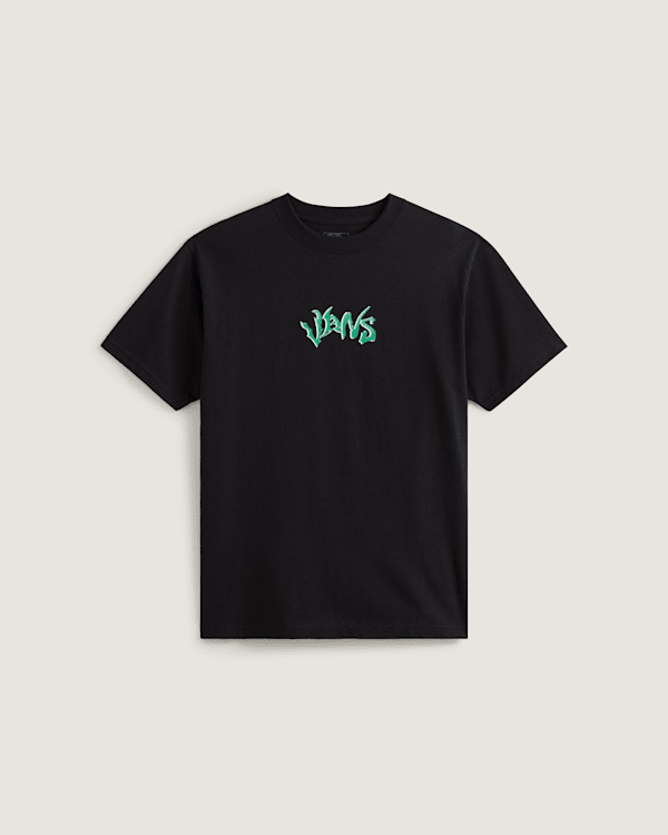 Vans - Camiseta Wild Circle, Hombre, Negro, Talla: XL