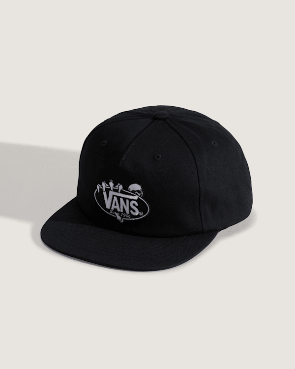 Vans - Gorra Show Off con cierre ajustable, Hombre, Negro, Talla: Talla única