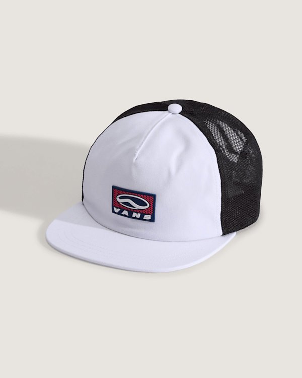 Vans - Sidestripe Trucker-Kappe, Herren, Weiß, Größe: Einheitsgröße